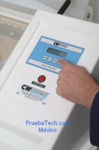 camara de corrosion ciclica C&W CW control panel prueba